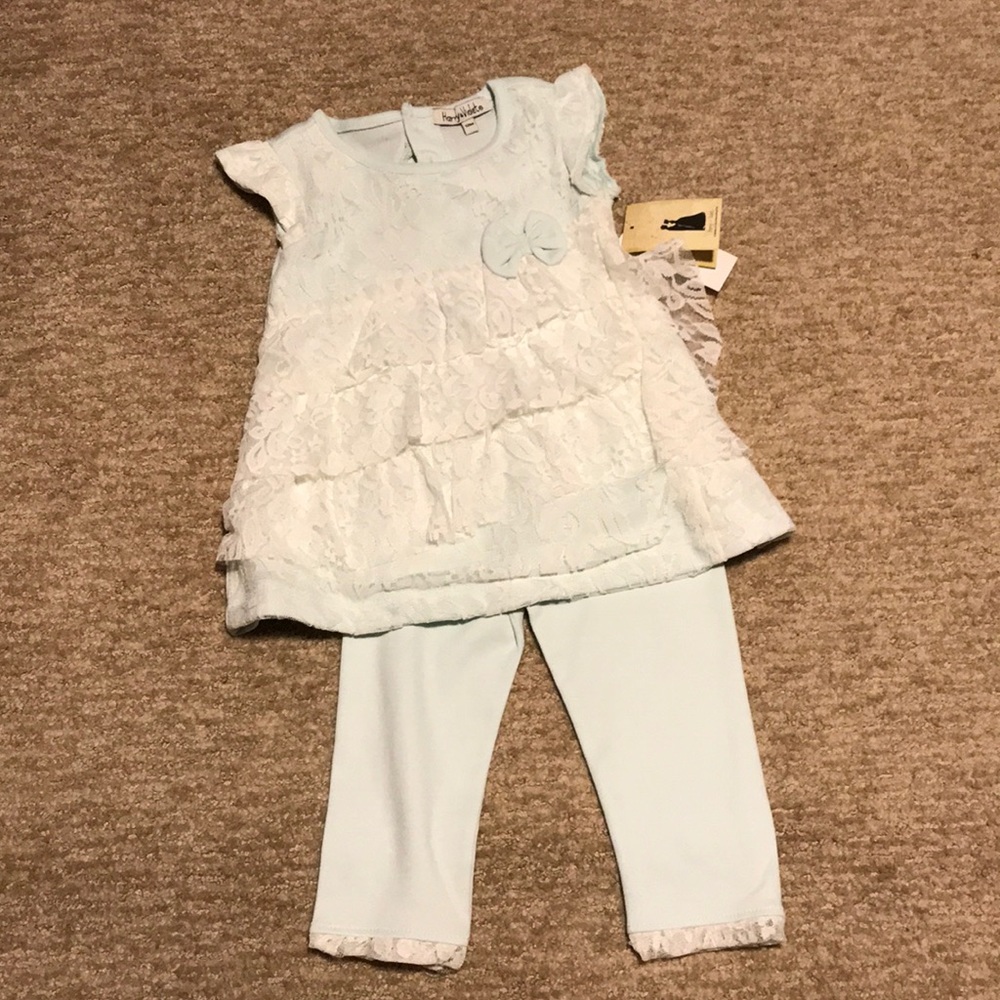 Harry & Violet turquoise matching set